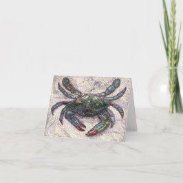 Chesapeake Kaart van de Nota van de Krab van de