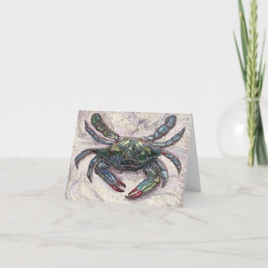 Chesapeake Kaart van de Nota van de Krab van de (Voorkant)