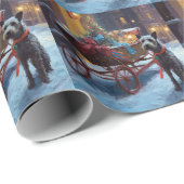 Chesapeake Kerst Feestelijke Periode Cadeaupapier (Rol Hoek)