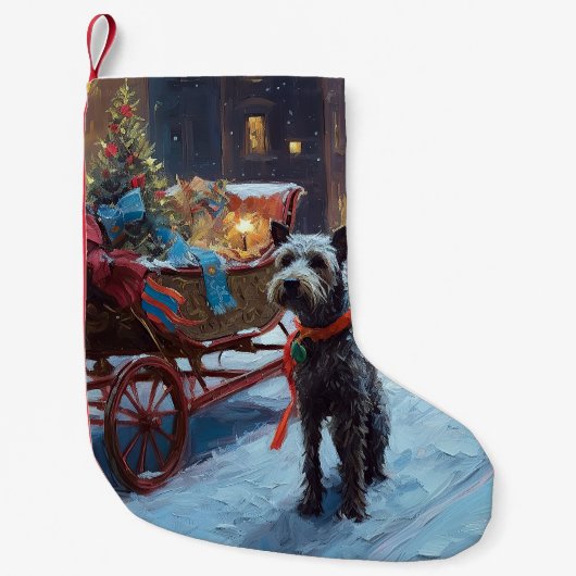 Chesapeake Kerst Feestelijke Periode Kleine Kerstsok (Voorkant)
