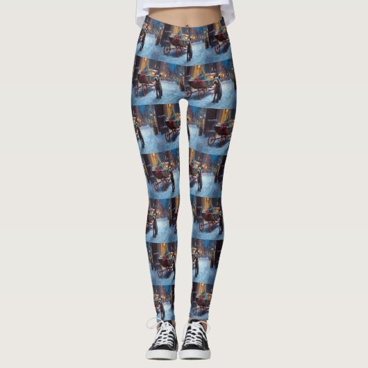 Chesapeake Kerst Feestelijke Periode Leggings (Voorkant)