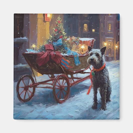 Chesapeake Kerst Feestelijke Periode Magneet (Voorkant)