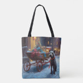 Chesapeake Kerst Feestelijke Periode Tote Bag (Achterkant)