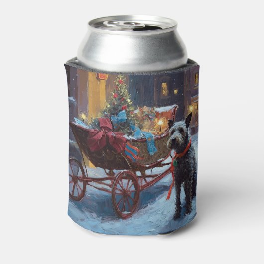 Chesapeake Kerstfeest Seizoen Blikjeskoeler (Blikje Achterkant)