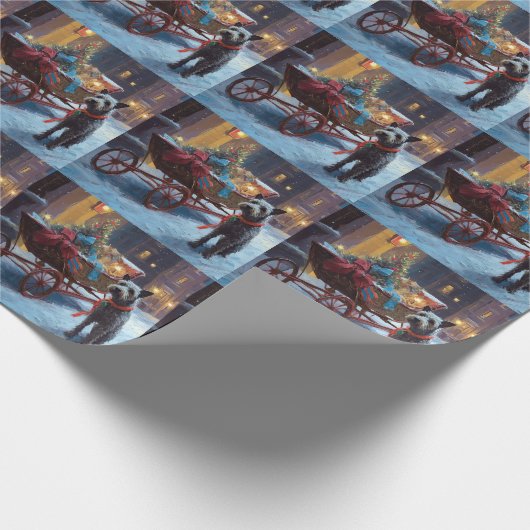 Chesapeake Kerstfeest Seizoen Cadeaupapier (Hoek)
