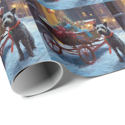 Chesapeake Kerstfeest Seizoen Cadeaupapier (Rol Hoek)