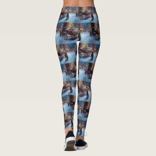 Chesapeake Kerstfeest Seizoen Leggings (Achterkant)