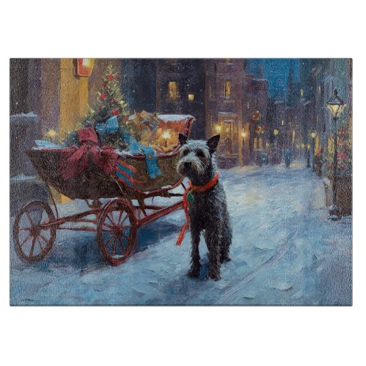 Chesapeake Kerstfeest Seizoen Snijplank (Voorkant)