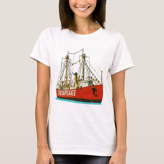 Chesapeake lightship shirt (Voorkant)