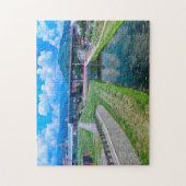 Chesapeake Ohio-kanaal Maryland. Legpuzzel (Verticaal)