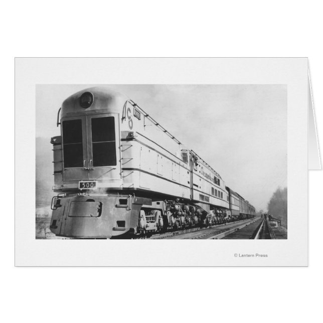 Chesapeake & Ohio Railroad "500" Locomotief (Voorkant Horizontaal)