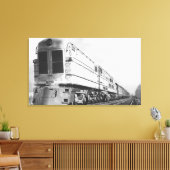 Chesapeake & Ohio Railroad "500" Locomotief Canvas Afdruk (Insitu (Woonkamer))