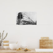 Chesapeake & Ohio Railroad "500" Locomotief Poster (Keuken)