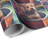 Chesapeake op een peddel: Een Schilderachtig avont Cadeaupapier (Rol Hoek)