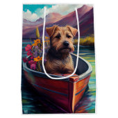 Chesapeake op een peddel: Een Schilderachtig avont Medium Cadeauzakje (Achterkant)