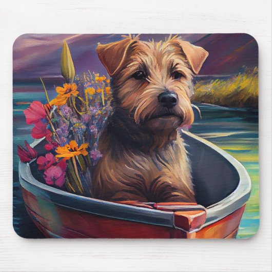 Chesapeake op een peddel: Een Schilderachtig avont Muismat (Voorkant)