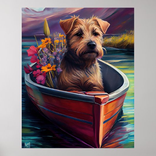 Chesapeake op een peddel: Een Schilderachtig avont Poster (Voorkant)