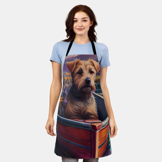 Chesapeake op een peddel: Een Schilderachtig avont Schort (Gedragen)