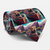 Chesapeake op een peddel: Een Schilderachtig avont Stropdas (Opgerold)