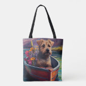 Chesapeake op een peddel: Een Schilderachtig avont Tote Bag (Achterkant)