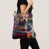 Chesapeake op een peddel: Een Schilderachtig avont Tote Bag (Dichtbij)