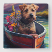 Chesapeake op een peddel: Een Schilderachtig avont Vierkante Klok (Voorkant)