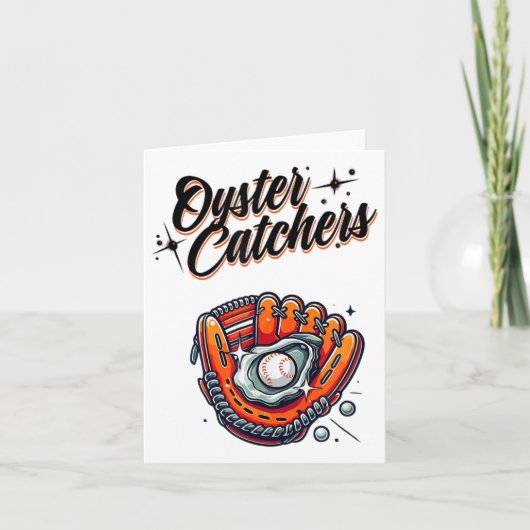 Chesapeake Oyster Catchers Baseball Kaart (Voorkant)