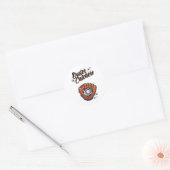 Chesapeake Oyster Catchers Baseball Ronde Sticker (Envelop)