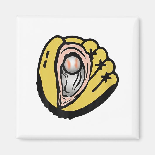 Chesapeake Oyster Catchers Logo Magneet (Voorkant)