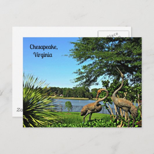 Chesapeake, Virginia Briefkaart (Voorkant / Achterkant)