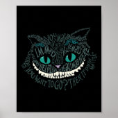 Cheshire Alice Cat was allemaal gek hier Poster (Voorkant)