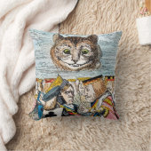 Cheshire Cat, 1865 Kussen (Deken)