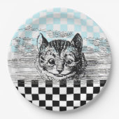 Cheshire Cat 1 Papieren Bordje (Voorkant)