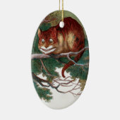 Cheshire Cat 2 Keramisch Ornament (Rechts)