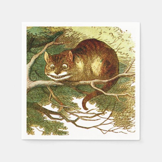 Cheshire Cat 2 Servetten (Voorkant)