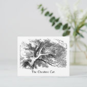 Cheshire Cat Alice in Wonderland Art Card Briefkaart (Staand voorkant)