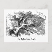 Cheshire Cat Alice in Wonderland Art Card Briefkaart (Voorkant)
