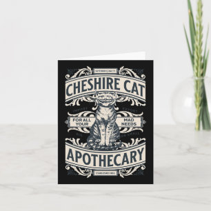 Cheshire Cat - Alice in Wonderland  Book de de Kaart