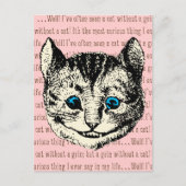 Cheshire Cat - Alice in Wonderland Briefkaart (Voorkant)