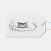 Cheshire Cat (Alice in Wonderland) Cadeaulabel (Voorkant (Horizontaal))