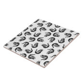 Cheshire Cat Alice in Wonderland CUSTOM COLOR Tegeltje (Zijkant)