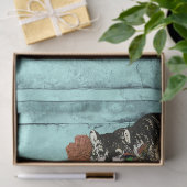 Cheshire Cat Alice in Wonderland Decoupage Tissuepapier (Geschenk)