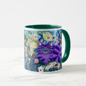 Cheshire Cat Alice in Wonderland Fantasy Art Mok (Voorkant rechts)