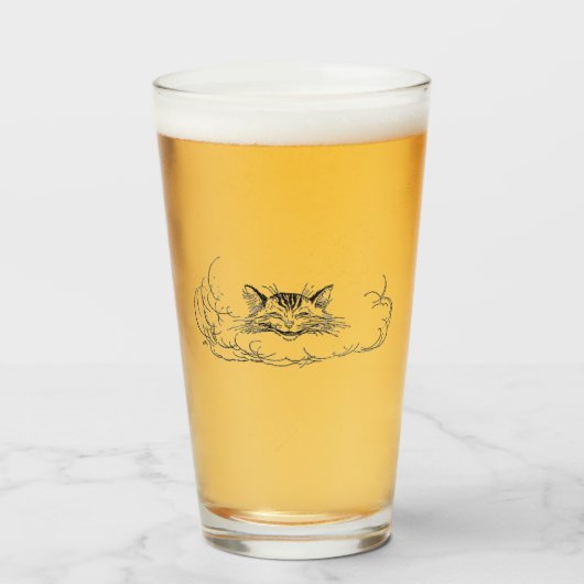 Cheshire Cat (Alice in Wonderland) Glas (Voorkant gevuld)