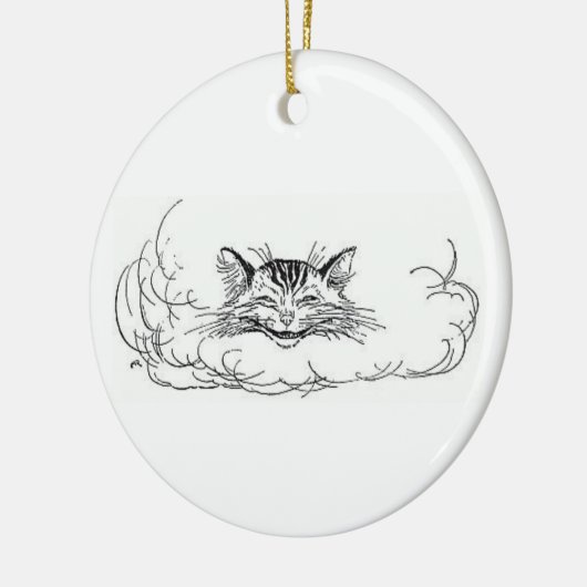 Cheshire Cat (Alice in Wonderland) Keramisch Ornament (Links)