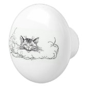 Cheshire Cat (Alice in Wonderland) Keramische Knop (Rechts)