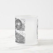 Cheshire cat , “ Alice in Wonderland ” Matglas Koffiemok (Center)