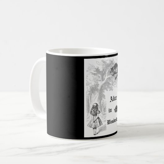 Cheshire Cat  Alice in Wonderland Mok (Voorkant links)