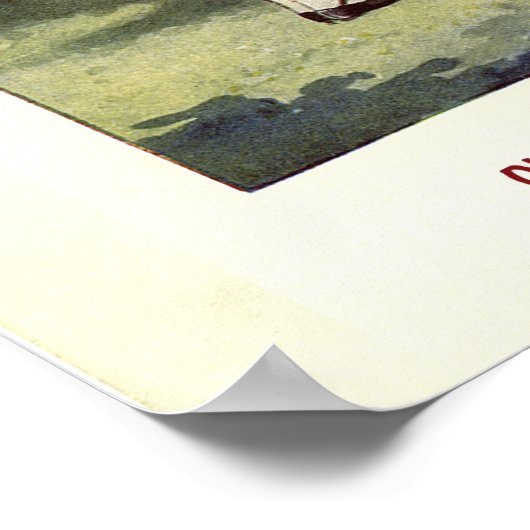 Cheshire CAT Alice in Wonderland print (Hoek)