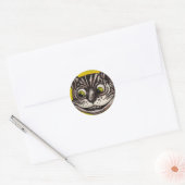 CHESHIRE CAT Alice in Wonderland Sticker (Envelop)